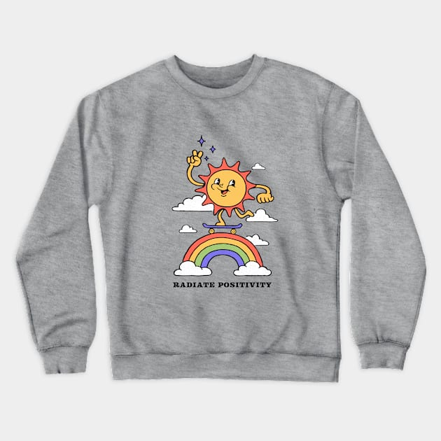 Stay Rad Crewneck Sweatshirt by difonseca